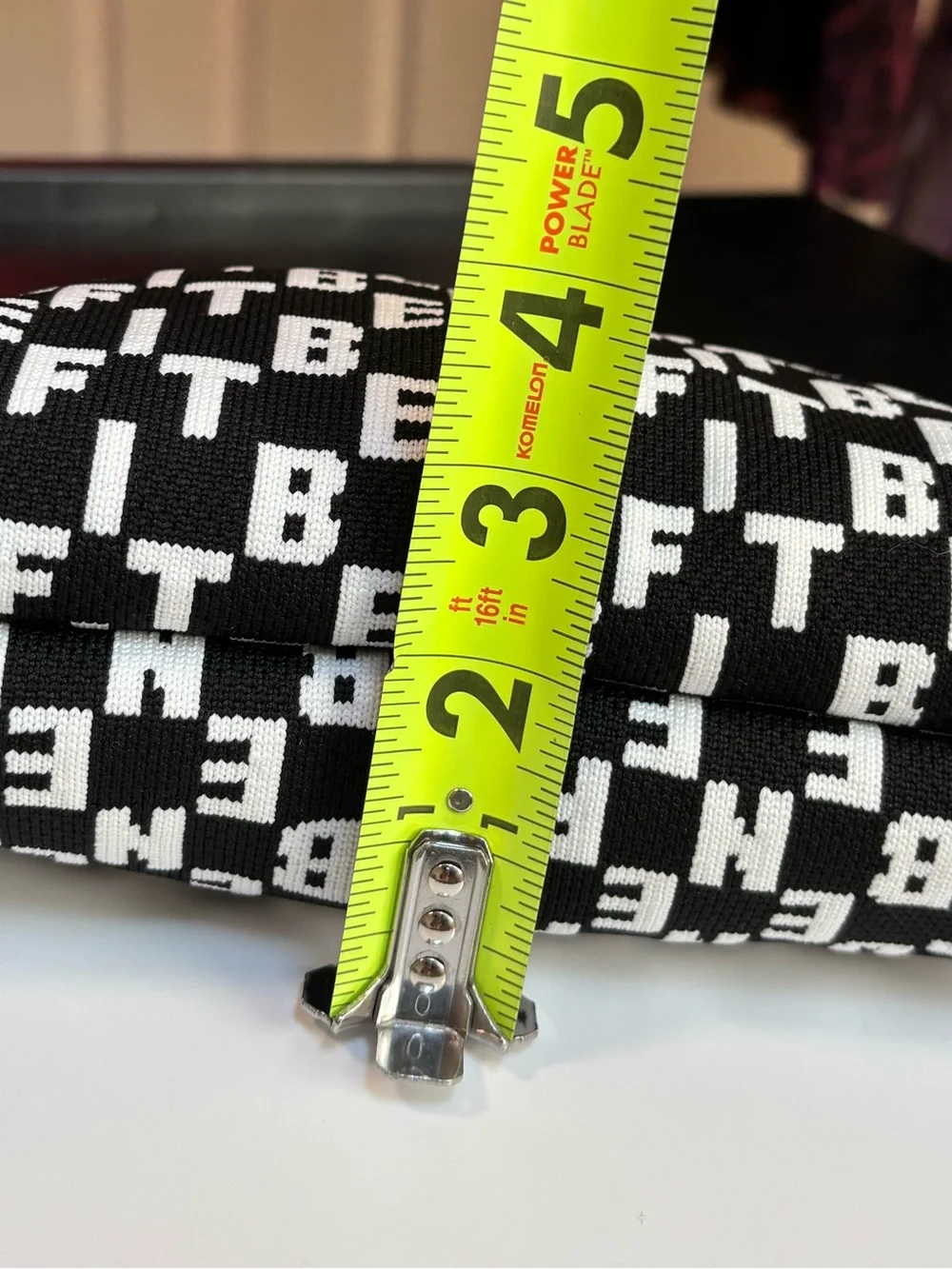 Benefit logo makeup bag, black and white. Excellent condition